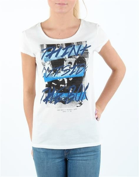 T-shirt  SLIM T CLOUD DANCER L41MEVHA