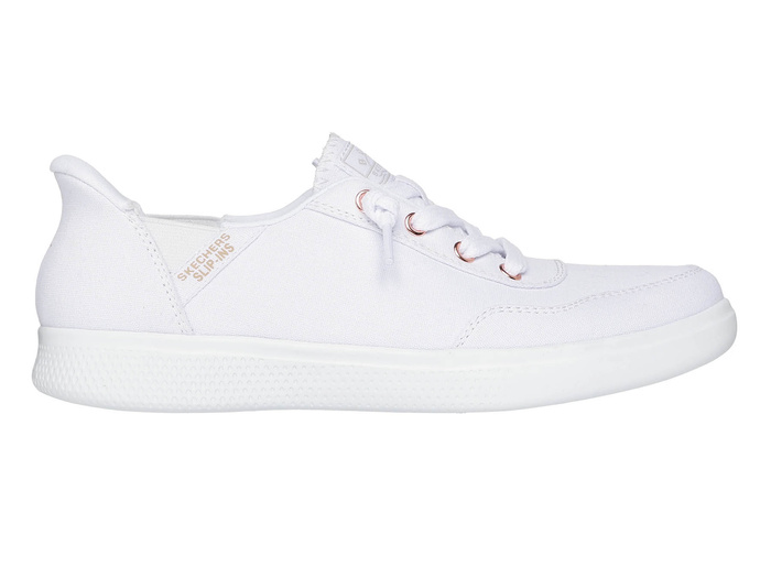 Skechers Slip Ins Skip Cute - B Cute Sweet 114815-WHT White