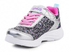 S Lights Glimmer Kicks Starlet Shine Silver/Pink 302310L-SLPK