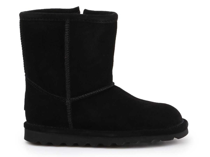 Shoes BearPaw Elle Toddler Zipper Black 1962TZ-011