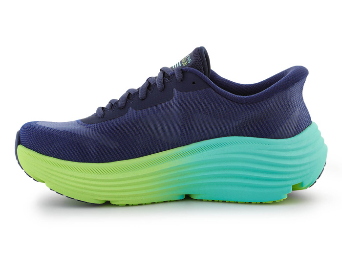 Skechers Max Cushioning Slip-Ins 129473-NVLM Navy/Lime