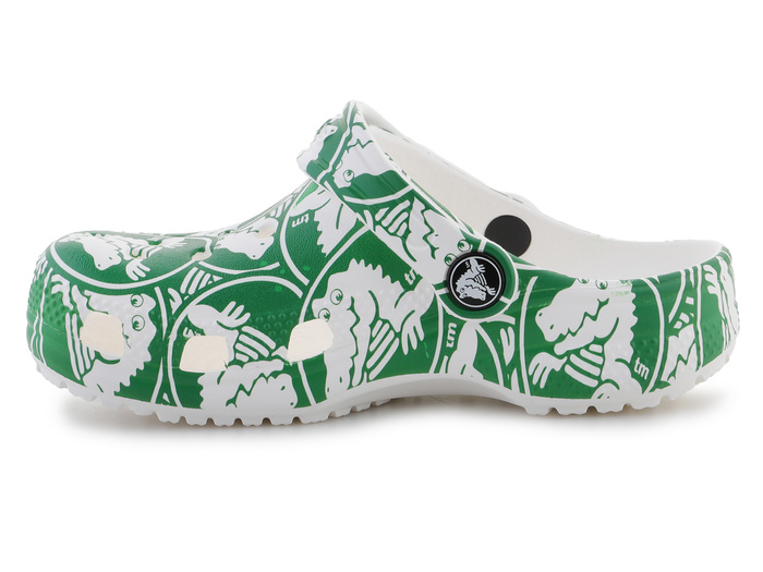 Crocs Classic Duke Print Clog K 210007-3WH Green Ivy