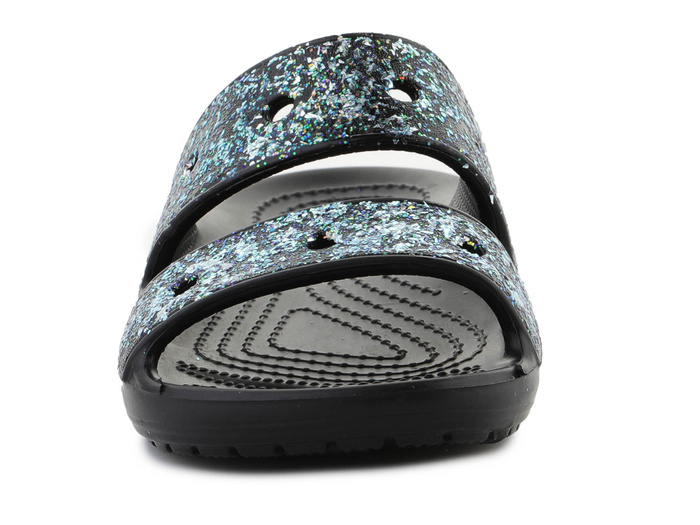 CROCS CLASSIC GLITTER SANDAL KIDS MULTI 207788-0C4