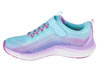 Skechers GO-RUN ACCELERATE-GLITTER SOUL 303898L-AQPR AQUA/PURPLE