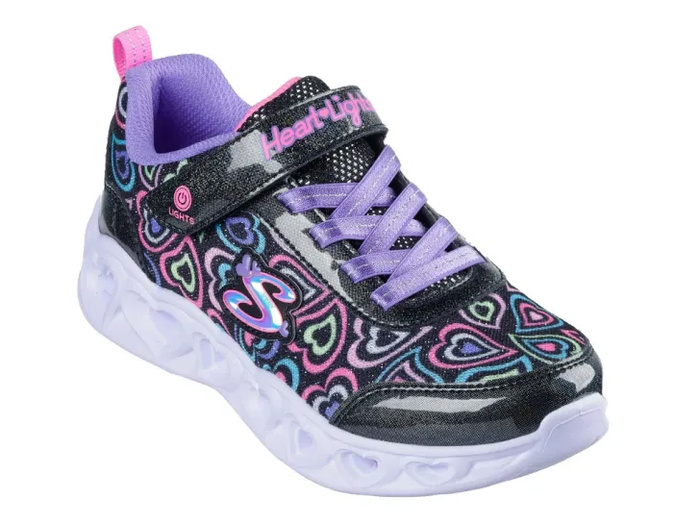 Skechers S-Lights Heart Lights-Boogie Love 303257L-BKMT Black/Multi