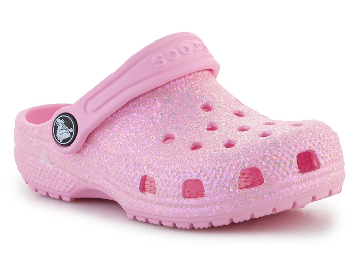 CROCS Classic Glitter Clog K Flamingo 206992-6S0