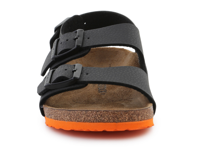 Birkenstock Milano 1026896 desert soil black orange