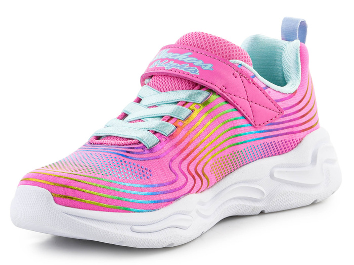 Skechers S-Lights Wavy Beams 302338L-PKMT Pink/Multi