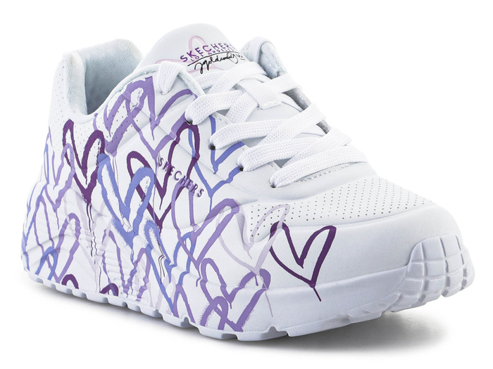 Skechers JGoldcrown: Uno Lite - Spread the Love 314064L-WLPR