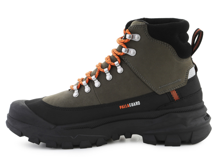 Palladium PALLARIDER THINS WP+ 79540-361-M Olive Night/Black