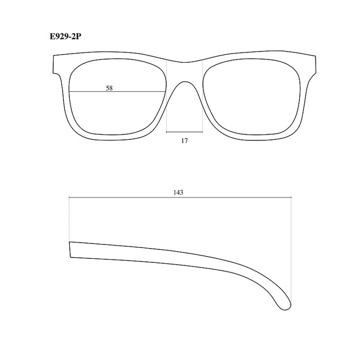 GOGGLE FRANK E929-2P