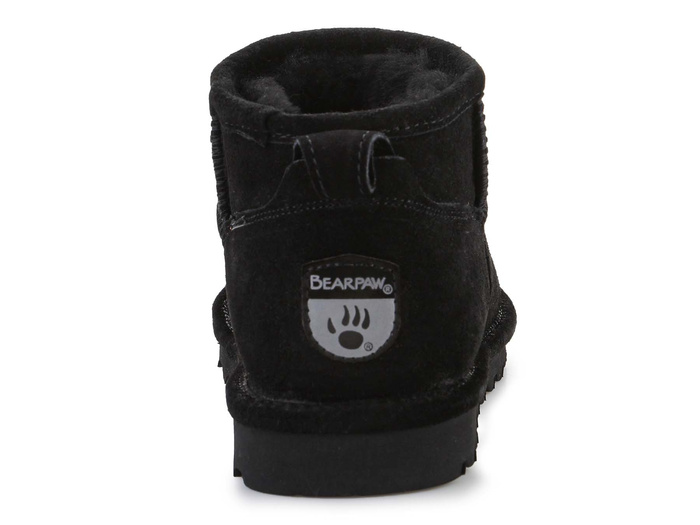 BEARPAW SHORTY BLACK II 2860W-011