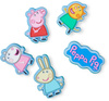 CROCS JIBBITZ PEPPA PIG 5 PACK 10010008