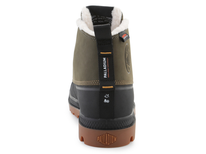 Palladium PAMPA DUCK WL WP+ 79547-325 Olive Night