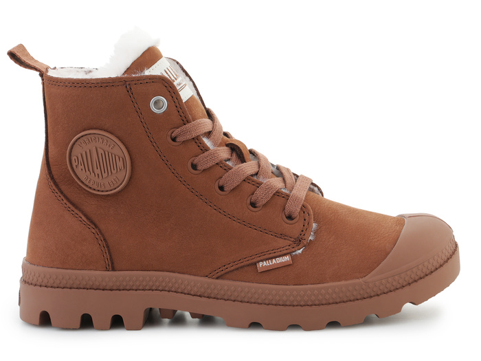 Palladium Pampa HI ZIP WL 95982-291-M Raw Brown