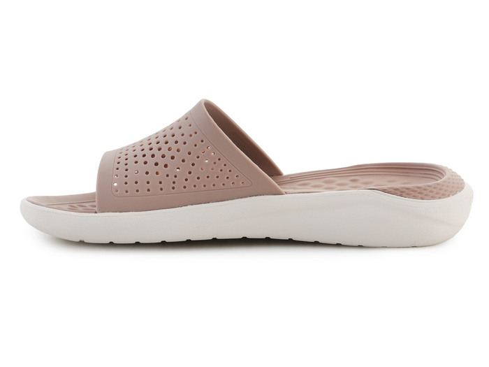 CROCS LITERIDE SLIDE LATTE/STUCCO 205183-2J3