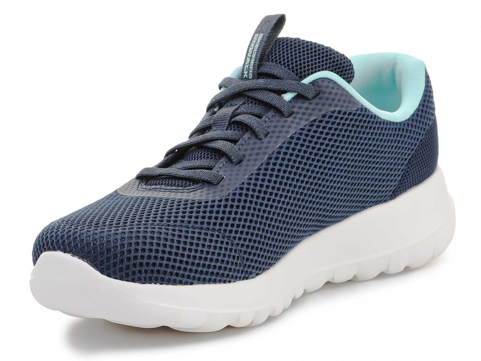 Go Walk Joy Light Motion Navy/Aqua 124707-NVAQ