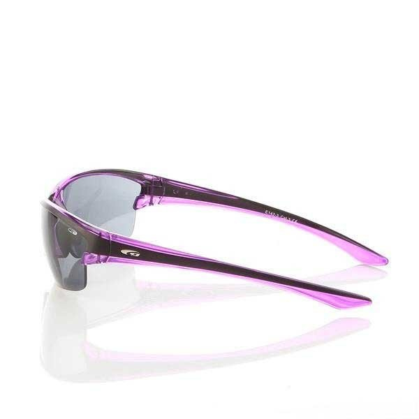 Okulary Przeciwsłoneczne Goggle Matt black/Purple E142-3