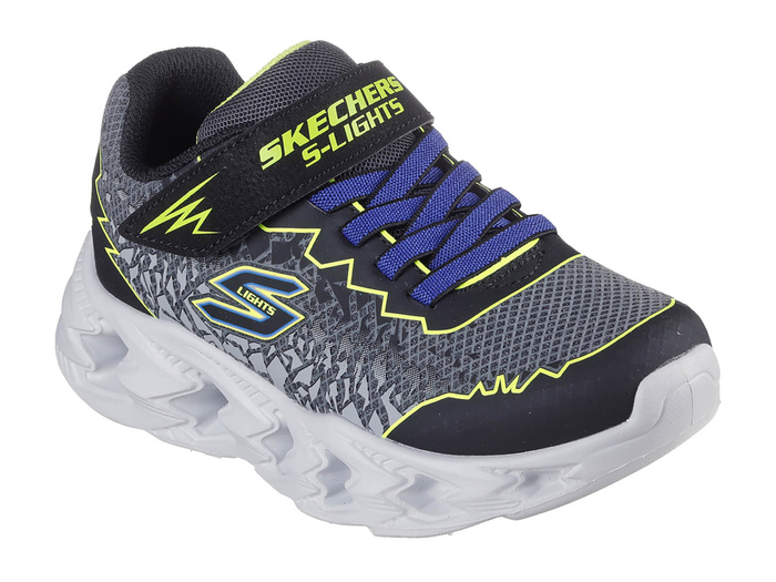 Skechers S Lights Vortex 2.0 Zorento 400603L-BKYL Black/Yellow