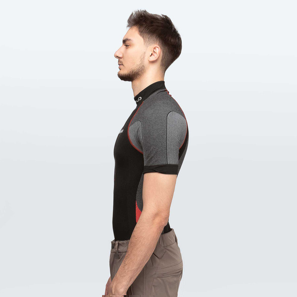 Spaio Thermo Base Layer Tee Grey/Black