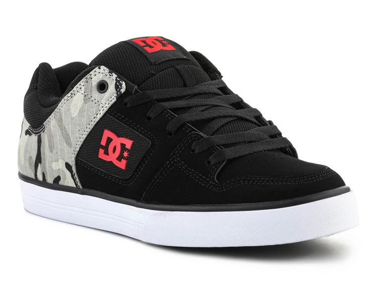 DC Pure Black Camouflage MĘSKIE BUTY SKATE 300660-CA1