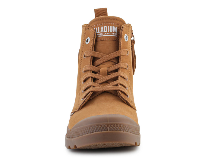 Palladium Pampa Hi Zip 06440-237-M Apple Cinnamon