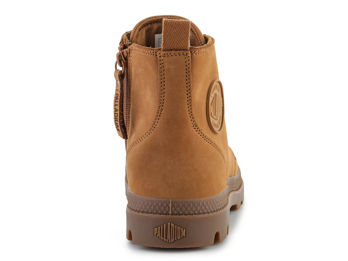 Palladium Pampa Hi Zip 06440-237-M Apple Cinnamon