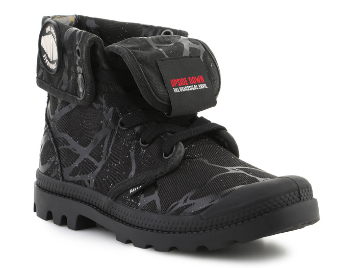 Palladium Stranger Things BAGGY HOPPER TUNNELS Women's 94625-008-M Black