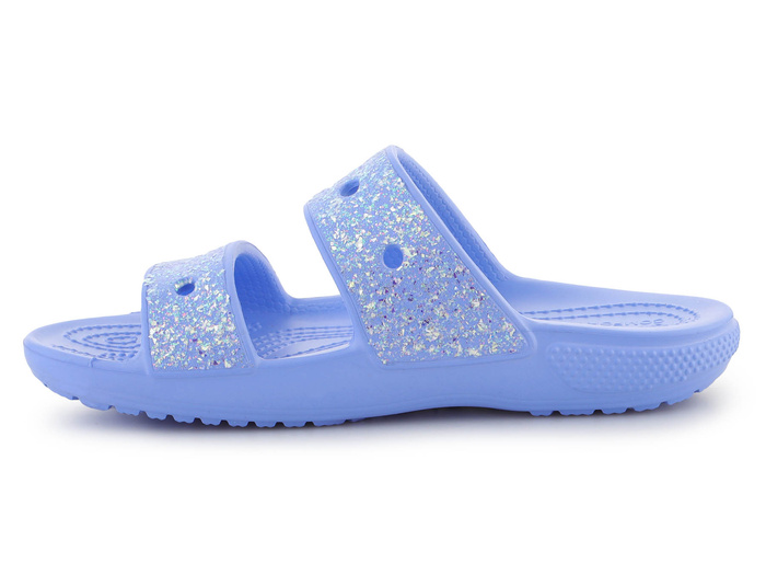 CROCS CLASSIC GLITTER SANDAL KIDS MOON JELLY 207788-5Q6