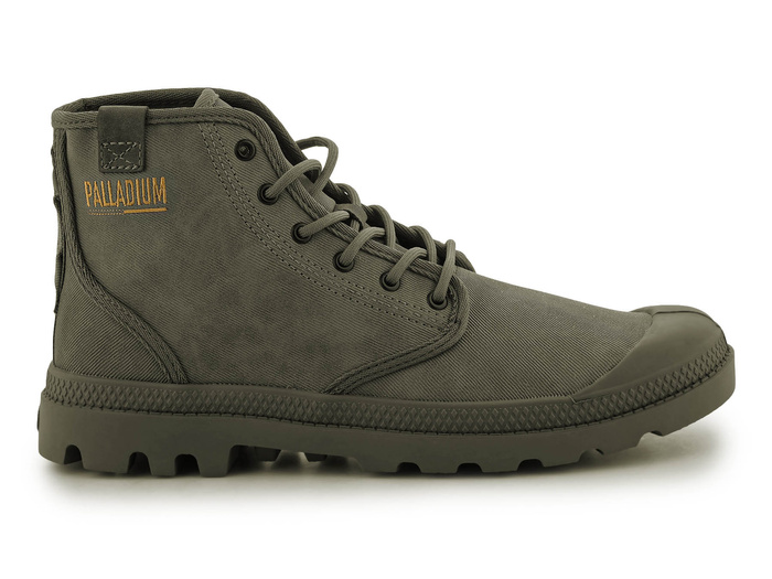 Palladium PAMPA HI COATED 74375-377-M Dusky Green