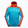 La Sportiva Upendo Hoody M L67 614322 Tropic Blue/Cherry Tomato