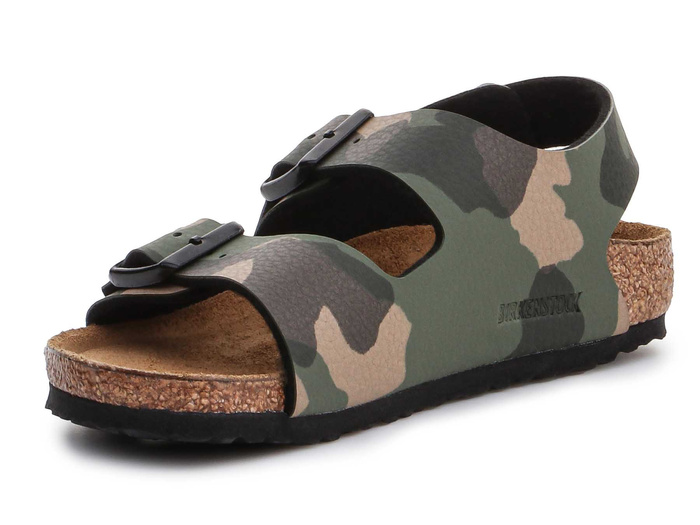 Birkenstock Milano Kinder Desert Soil Camo Khaki 1017378