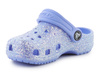 Crocs Classic Glitter Clog T 206992-5Q6 Moon Jelly