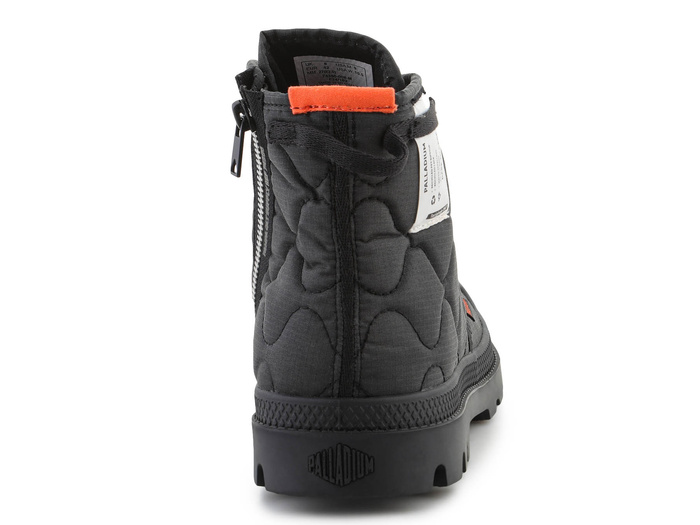 Palladium Pampa Re-Quilted 74386-008-M Black