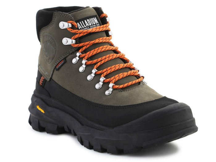 Palladium PALLARIDER THINS WP+ 79540-361-M Olive Night/Black