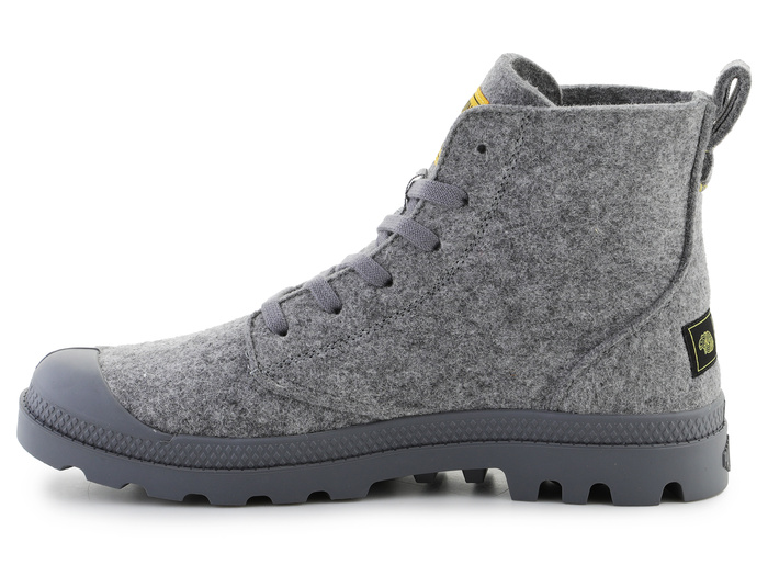 Palladium Pampa Hi Merino 74377-027-M Grey