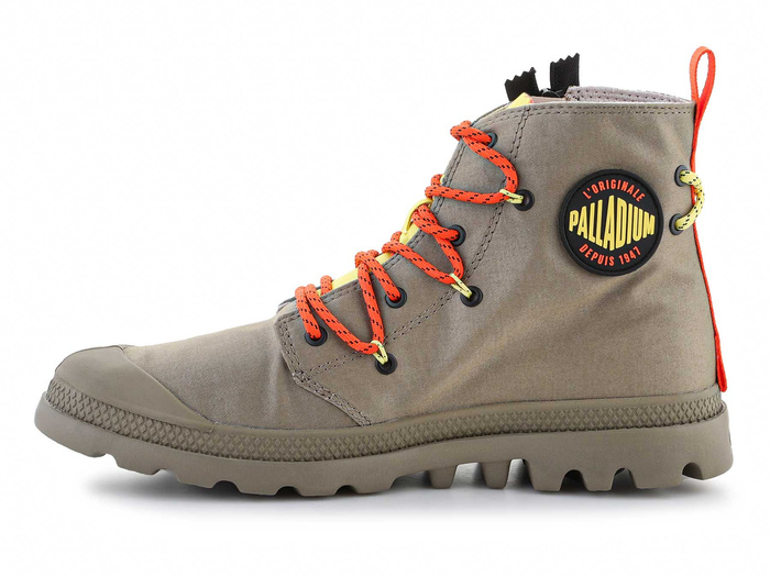 Palladium Pampa Lite Lace It Dusky green 78353-377-M