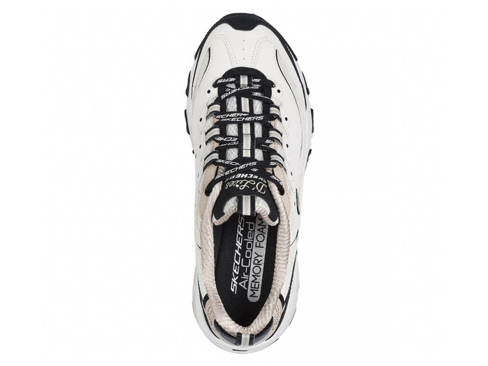 Skechers D'Lites Retro Rewind 150536-NTBK Natural/Black
