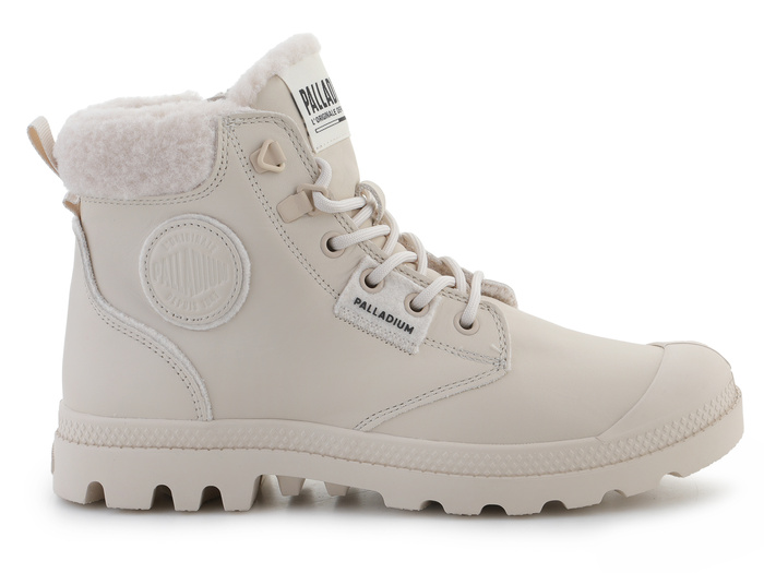 Palladium Pampa Hi Snow Warm 94380-175-M Almond Milk