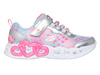 Skechers S-Lights Infinite Heart Lights-Heart Jewels 303261L-SMLT Silver/Multi