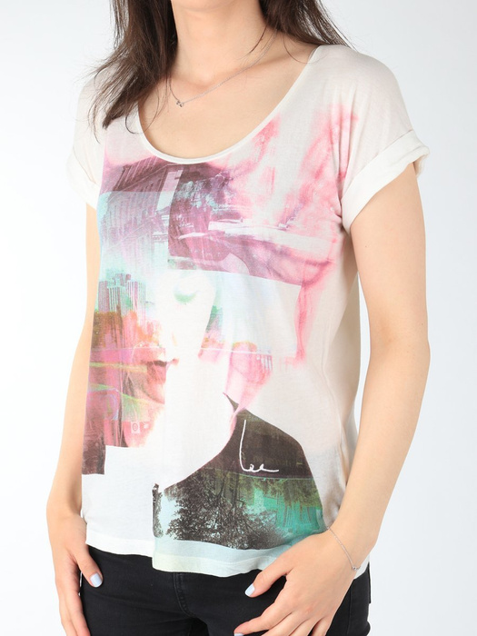 T-shirt Lee Night Cloud Dancer L485AUHA