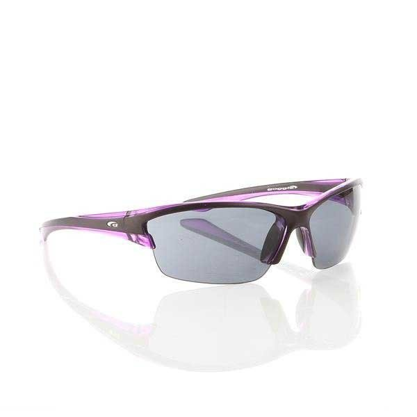 Okulary Przeciwsłoneczne Goggle Matt black/Purple E142-3