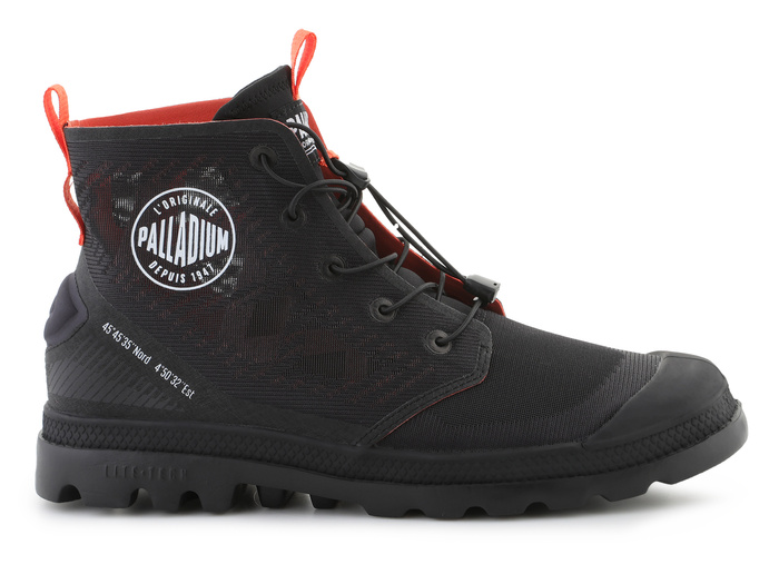 Palladium Pampa Lite Travel Vt 74472-008-M Black