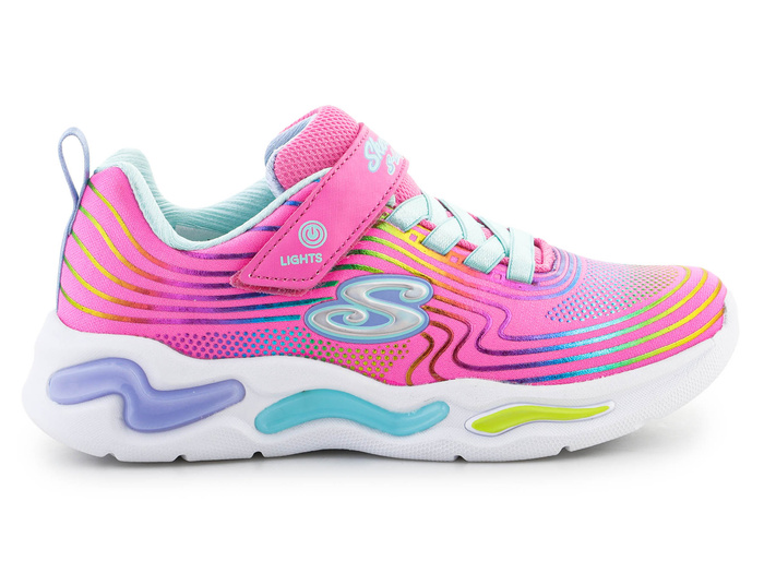 Skechers S-Lights Wavy Beams 302338L-PKMT Pink/Multi