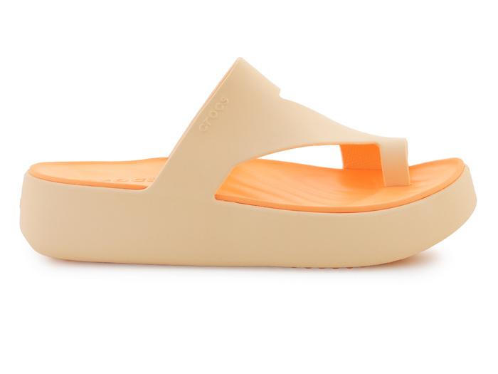 Crocs Getaway Platform Toe Loop 210834-78Z Golden Hour