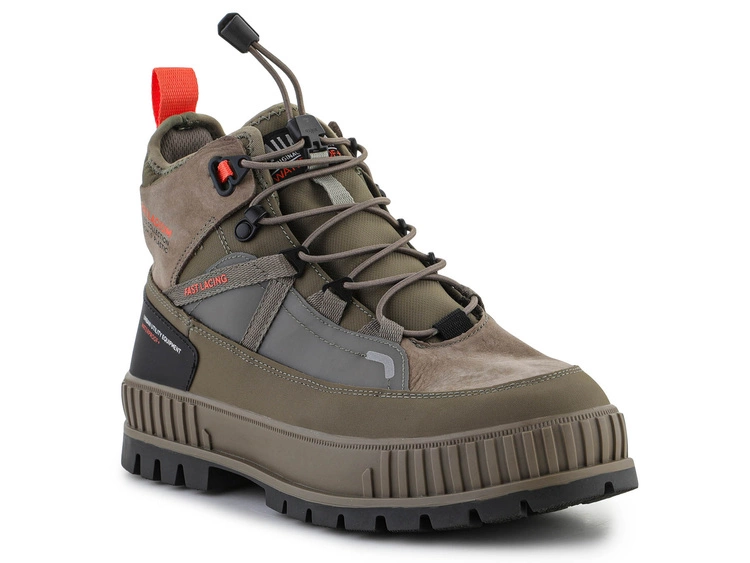 Buty lifestylowe unisex Palladium Pallashock TravelWp+ Dusky Green 77989-377