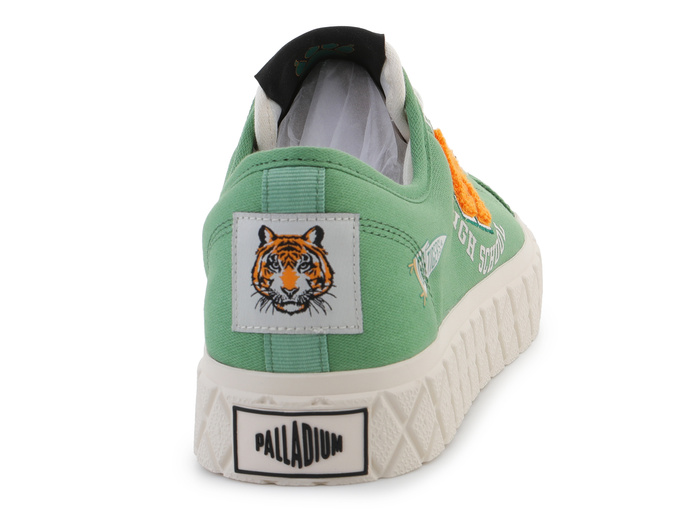 Palladium Stranger Things PALLA ACE TIGERS 04630-305-M Vintage Green