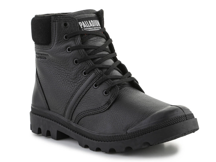 Trapery Palladium Pallabrousse Cuffwp+ 77982-001-M Black/Black