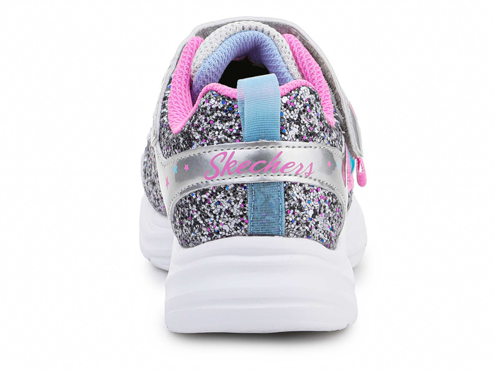 S Lights Glimmer Kicks Starlet Shine Silver/Pink 302310L-SLPK