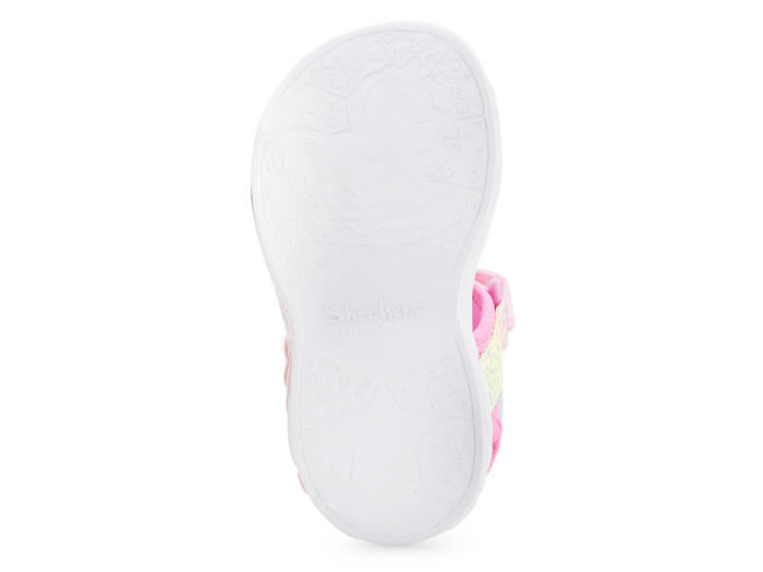 SKECHERS S-Lights Unicorn Dreams Sandal-Majestic Bliss 302682N-PKMT Pink/Multi